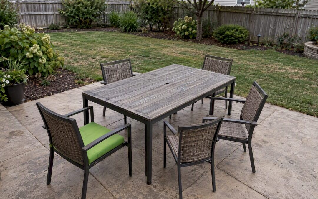 Patio Size for Dining: Homeowners Can Calculate 36 Inches of Clearance