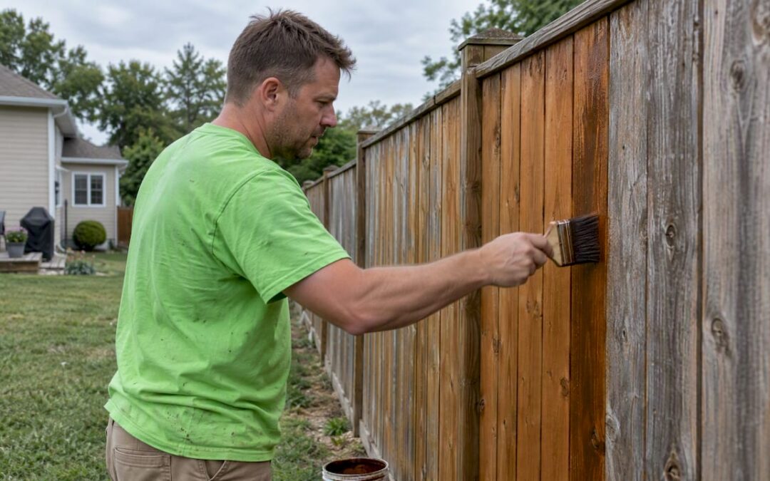 Staining a Cedar Fence: When, How and How Often